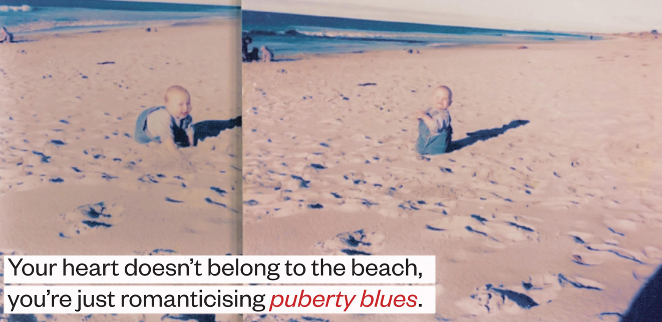 Your heart doesn’t belong to the beach