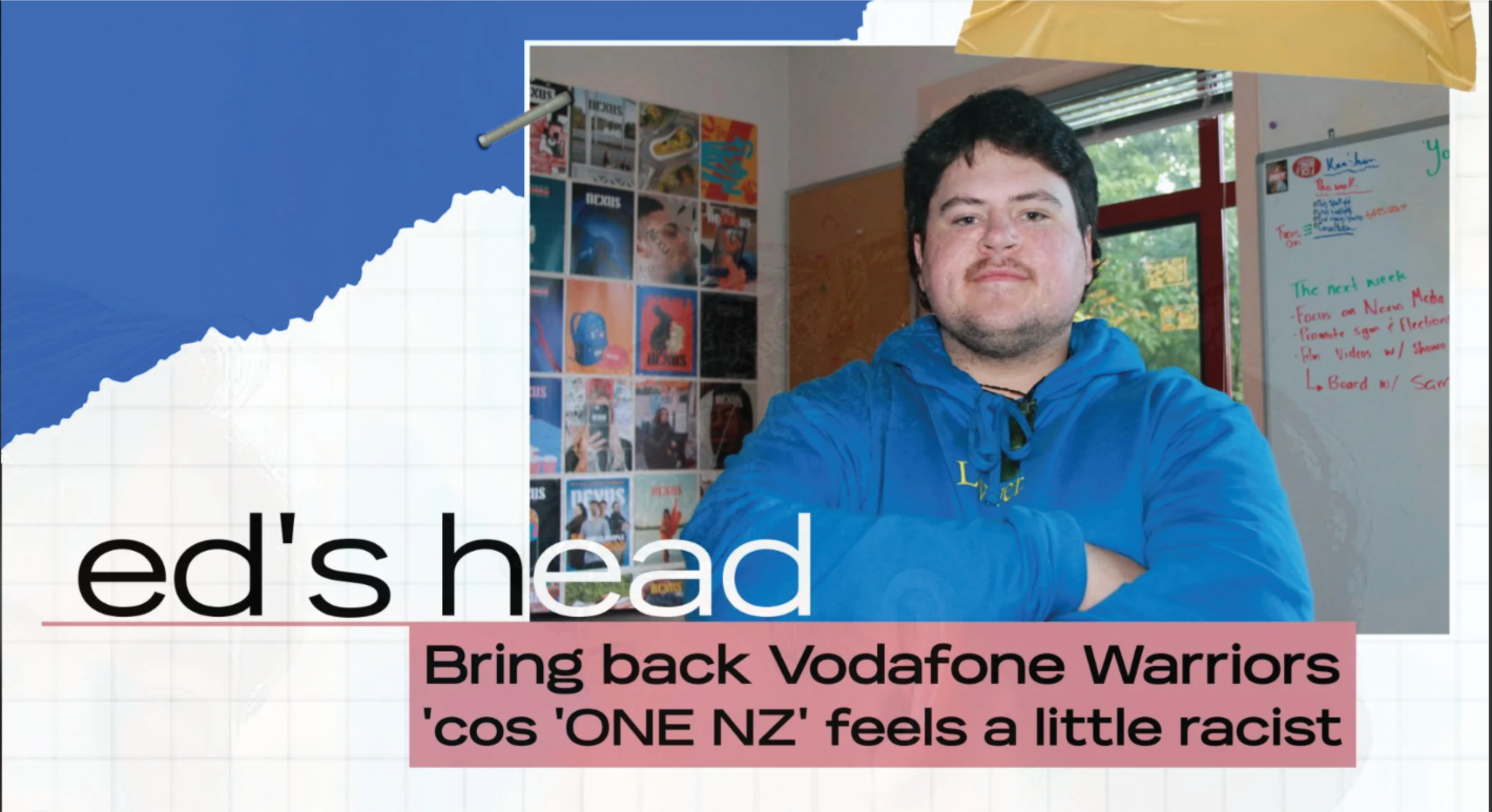 Bring Back Vodafone Warriors (coz one NZ feels a little racist)
